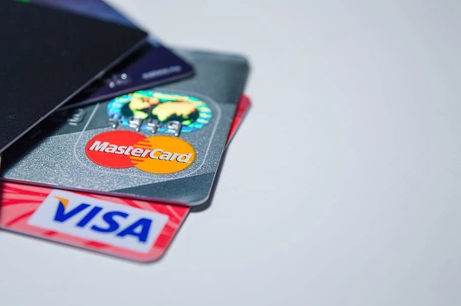 master and visa cards