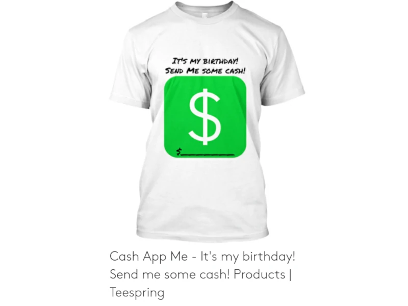 Cash app tee