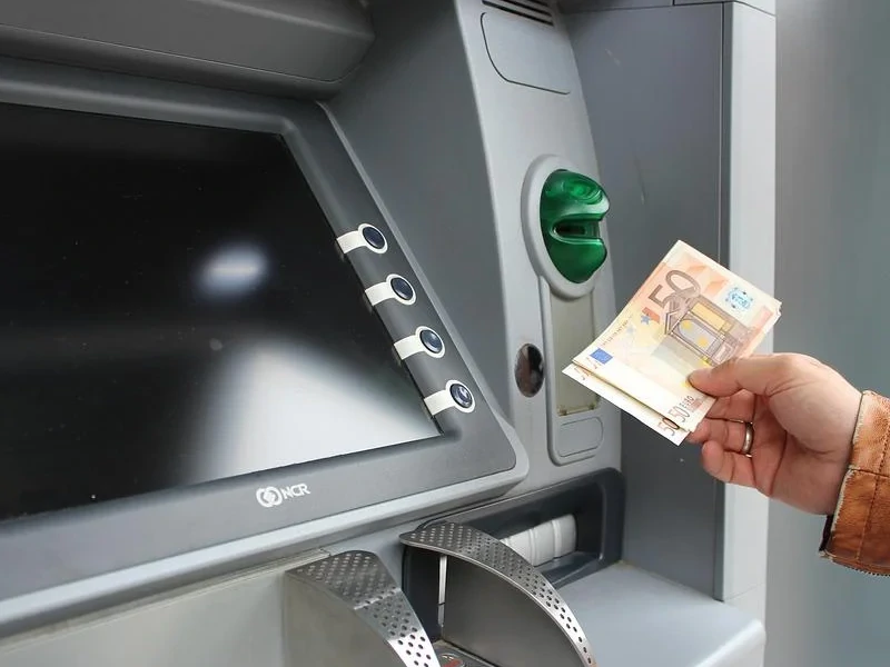 The maximum withdrawal amount from an ATM or POS device is $1000 per transaction, $1,000 per day, and $1,000 per week.