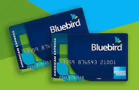 BlueBird card by American Express.